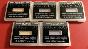 5ct Mary Kay Mineral Eye Color Lilac Vanilla Foundation 0.5 or 14 Grams Each - Picture 1 of 6