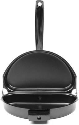 Fox Run Non-Stick Folding Omelette Pan, 8 Inches, Metallic - Image 1 of 4
