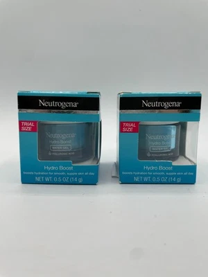 2 Pack Neutrogena Hydro Boost Water Gel Hyaluronic Acid Trial Size .5oz Travel - Image 1 of 4