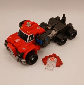 Transformers Optimus Prime Cybertron RID Primus Unleashed 2005 Autobot w Key - Picture 1 of 5