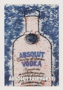 ABSOLUT FAIRHURST 148  cartolina promocard  2314  cartoline pubblicitarie - Picture 1 of 1
