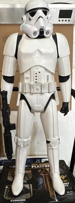 JAKKS PACIFIC STAR WARS 31" STORM TROOPER ACTION FIGURE  LUCASFILM USED 2014 - Image 1 of 4