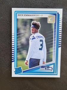 2025 Donruss Nick Emmanwori (RC) Rated Rookie #348 Philadelphia Eagles - Bild 1 von 2