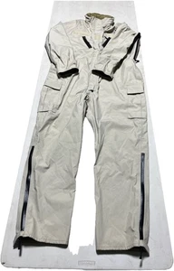 AEROSTAR JP-8 FUEL HANDLERS COVERALLS w/HOOD, Desert Tan X-LARGE - Picture 1 of 5