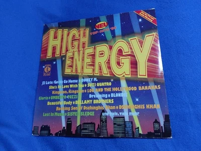 HIGH ENERGY Top- Hits ´80, K-tel 1979.  12" Vinyl LP. - Bild 1 von 2