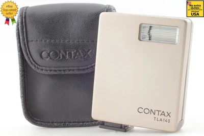 Tested [ MINT w/ Case ] Contax TLA 140 Shoe Mount Flash For G1 G2 From JAPAN - Image 1 of 4