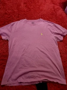 Polo Ralph Lauren Crew neck t-shirt Sz S Pink - Picture 1 of 5
