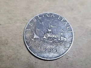 ๐ฎ๐น Italy 500 lire 1958 KM-98 Silver .835 Coin 061124-1 - Picture 1 of 3