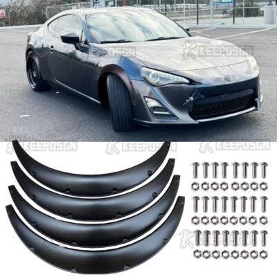 Kit de 4 arcos de rueda de carrocería ancha 890 mm guardabarros llamaradas para Scion FR-S 2013-2016 Foto 1 de 4