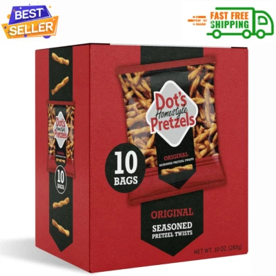 Dot'S Pretzels Original Sazonado Pretzel Twists, Snacks Saludables para Niños - 10 Cuentas Foto 1 de 4