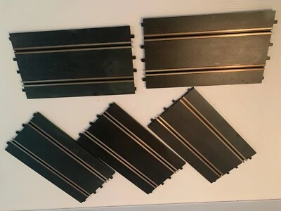 Juego de carreras de carretera Aurora American Classic 12" pistas rectas (5) 1965 escala 1/32 Foto 1 de 2