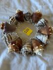 Lazy Susan Embellished With Florida Fighting Conchs And King Crowns 8"