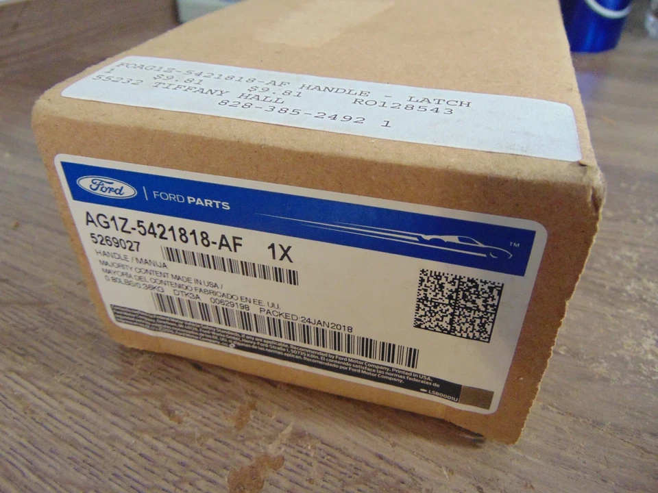 AG1Z-5421818-AF 2013-2015 福特原始设备制造商金牛座内部门把手右  — 第 1/1 张图片