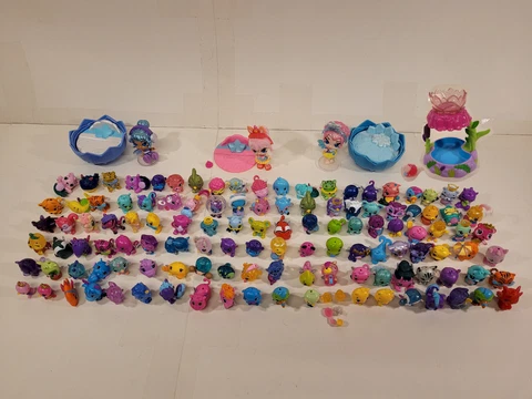 Hatchimals CollEGGitbles lot 120+ mini figures with 3 Pixies & egg accessories Cover