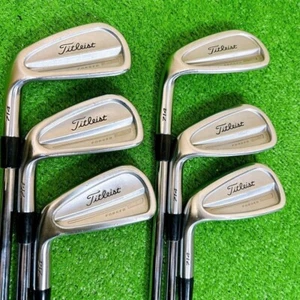 Lefty Titleist 714 CB Iron Set 6pcs 5-Pw Flex S Stiff N.S.Pro 950GH - Picture 1 of 8