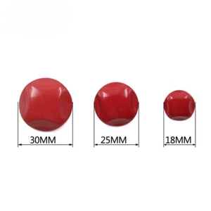 6pcs Irregular Resin Round Buttons Handmade Material for Costume Coat Decor DIY - Picture 1 of 25