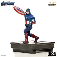 Iron Studios 1/10 Avengers: Endgame Captain America 2012 Painted Statue In Stock