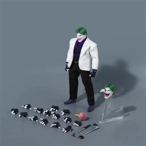 JMToys JM005 1/12 Crazy White Suit Clown Kopf Körper Handform Actionfigur Spielzeug - Bild 1 von 6