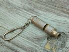 Set Of 20 Unit Brass Anchor Vintage Collectble Nautical Marine Whistle Key Chain