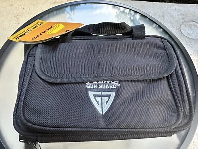Plano Gun Guard Soft Pistol Case Zipper Closure 3 Exterior Pockets 7 in x 11 in - Image 1 of 4