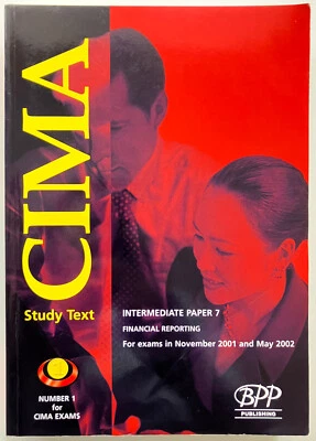 CIMA Study Text | Financial Reporting | P7 Textbook - Image 1 of 4