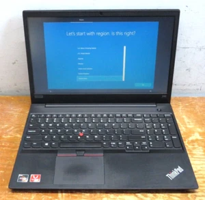 Lenovo E585 Model 20KV-0010US AMD Ryzen 3 2200V Radeon Vega Graphics 15.6 Laptop - Picture 1 of 22