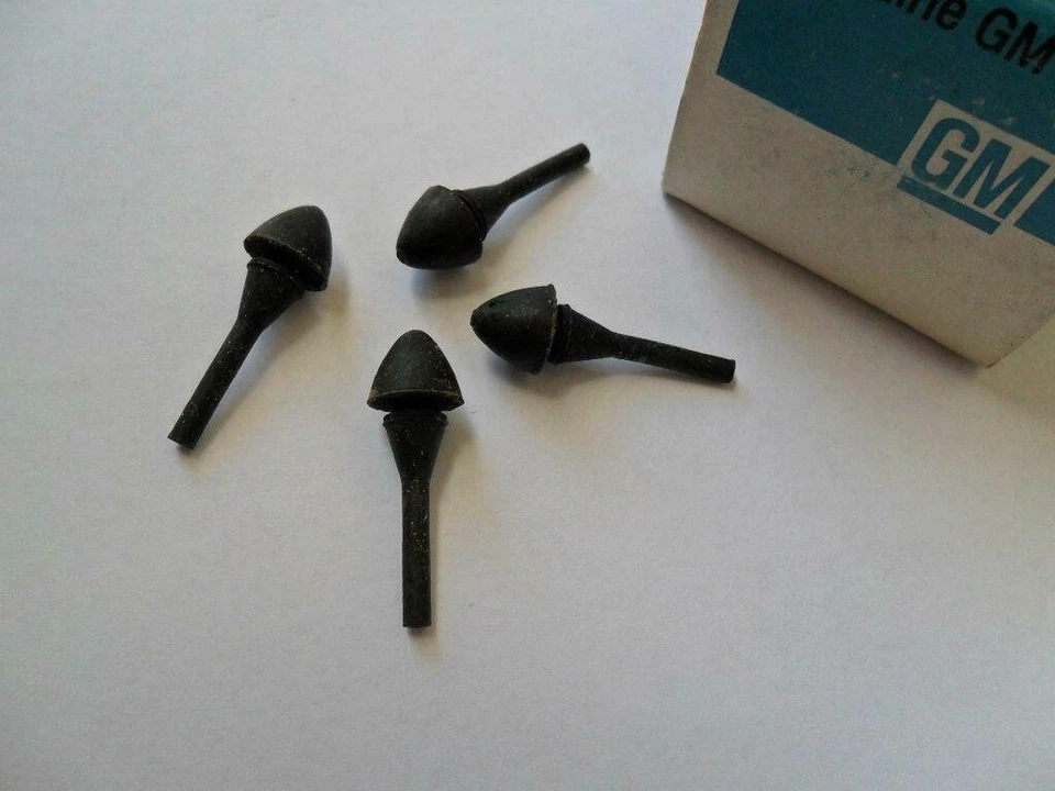 8 NOS GLOVE BOX/ASH TRAY BUMPERS! FOR AMC JAVELIN AMX RAIDER REBEL ETC & CADDY - Image 1 of 1