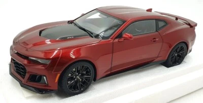 Autoart 1/18 Scale Diecast 71208 - Chevrolet Camaro ZL1 - Garmet Red Tintcoat - Photo 1/4