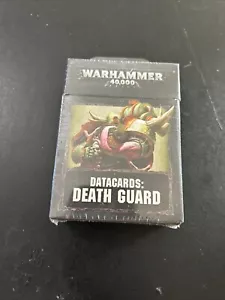Warhammer 40K: Death Guard Datacards 8. Edition - Bild 1 von 2
