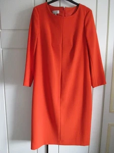HOBBS ORANGE DRESS SIZE 14 - Picture 1 of 5