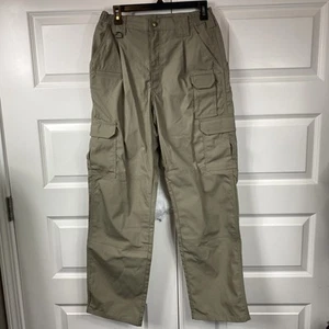 5.11 Tactical Cargo Pants Men's 30x32 Straight Leg Pockets Workwear Stretch Sage - Picture 1 of 7