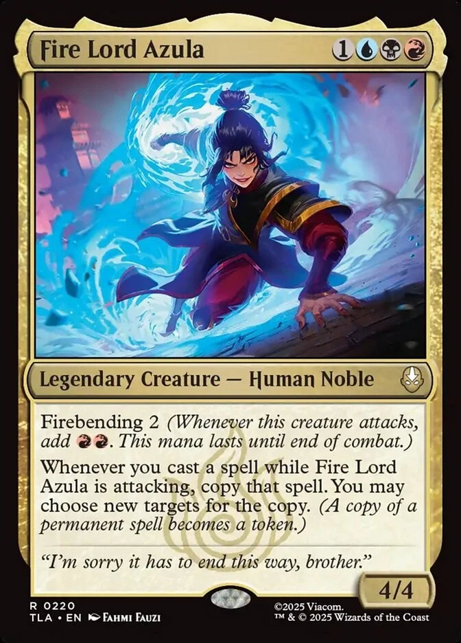 Fire Lord Azula - Avatar - TLA MTG - Image 1 of 1