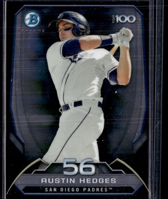 AUSTIN HEDGES 2014 BOWMAN TOP 100 PROSPECTS RC SAN DIEGO PADRES #BTP-56 - Image 1 of 2