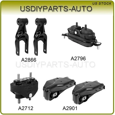 Fits 1995-2001 Chevrolet Lumina 3.1L/3.8L Engine Motor & Trans Mount Set 6Pcs - Image 1 of 4