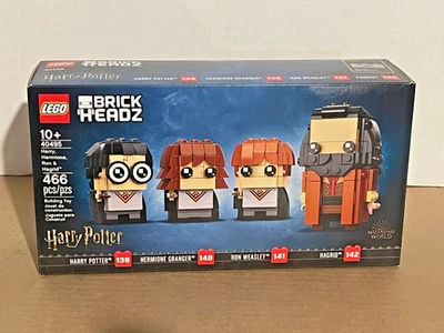 LEGO BRICKHEADZ: Harry, Hermione, Ron & Hagrid 40495. Nuevo en caja precintada. Retirado Foto 1 de 2