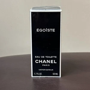 CHANEL EGOISTE Eau de Toilette 1.7 fl oz Vintage Discontinued Brand New Sealed - Picture 1 of 6