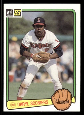 Daryl Sconiers 1983 Donruss #141 California Angels - Image 1 of 2