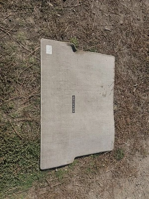 Toyota 4Runner 03-09 Rear Trunk Carpet Trim Floor Mat Gray, C002, OEM, 2003, 200 - Image 1 of 3