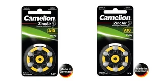 Audífono Zinc-Air A10 / ZL 10 “Made in Germany” - 2 x Blister con 6 pilas - Imagen 1 de 6