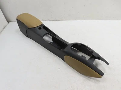 00 Porsche Boxster S 986 #1316 Center Console, Assembly w/ Armrest Tan/Black - Image 1 of 4