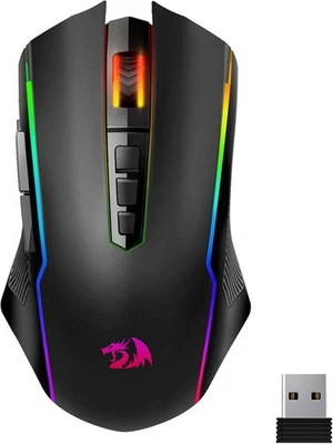 M914P Wireless Gaming Mouse, Tripe-Mode 2.4G/USB-C/Bluetooth Mouse Up to 12000DP - Image 1 of 4