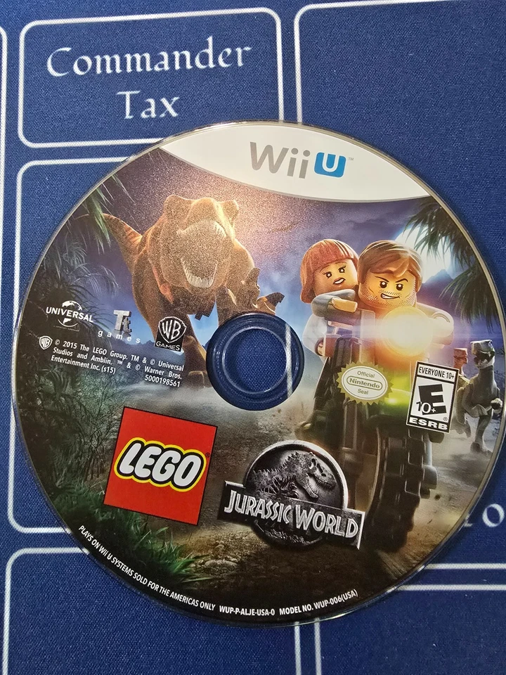 Lego Jurrasic World Wii U en caja original. Probado. Funcionando. Foto 1 de 4
