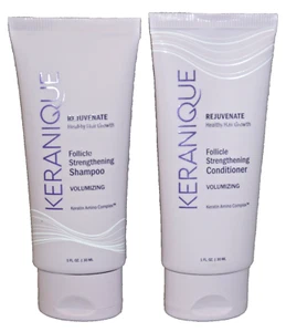 Keranique Follicle Strengthening Shampoo & Conditioner VOLUMIZING  1 oz each - Picture 1 of 1