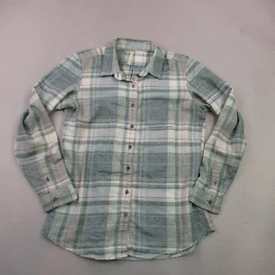 Camisa Kuhl para mujer mediana manga larga bolsillo a cuadros abotonada al aire libre Foto 1 de 4