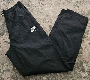 Nike Air Woven trousers women’s running pants Training Joggers Size S Black - Picture 1 of 12