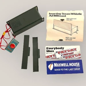 Tyco Prestomatic Steam Whistle Billboard Ad Insert Mechanism Vintage Collectible - Picture 1 of 13