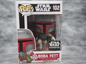 Funko Pop 102 Star Wars Boba Fett Smugglers Bounty Exclusive - Picture 1 of 6