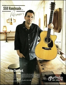 Martin Standard Series OMC-28E acoustic guitar advertisement 2019 ad print - Picture 1 of 3