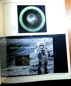US Old Album Page Scott# 3412,3413 Space-Achievement & Moon 2000 MNH L467 - Picture 1 of 1