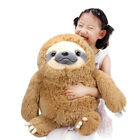 Winsterch Fluffy Giant Sloth Bear Stuffed Animal Toy Kids Brown,19.7 inches